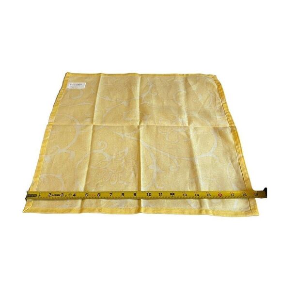 Sonoma Spring Set Yellow Floral Set Of 4 Napkins 5 Placemats Flowers LOT Formal - Picture 6 of 16